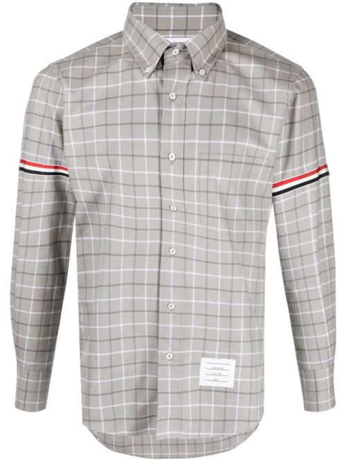 Plaid shirt THOM BROWNE | MWL301OF0350035